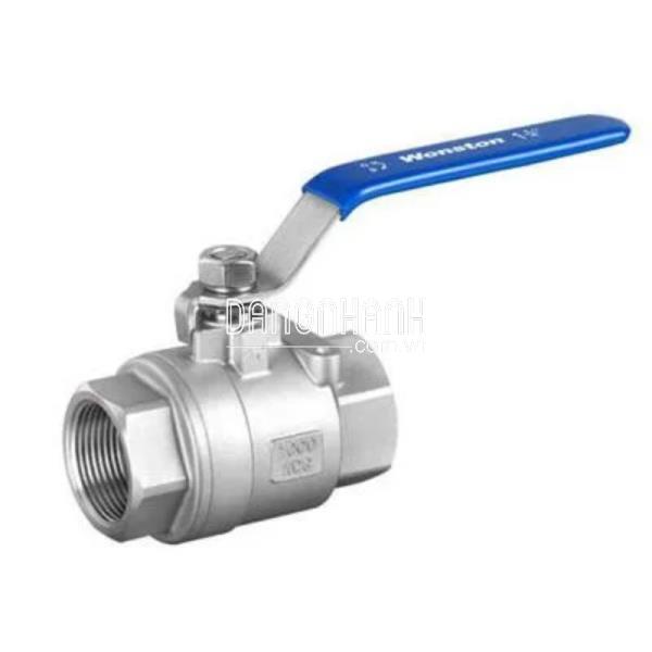 Van bi. Vật liệu thân: SS304. Kích thước kết nối: 1/4" NPT.
