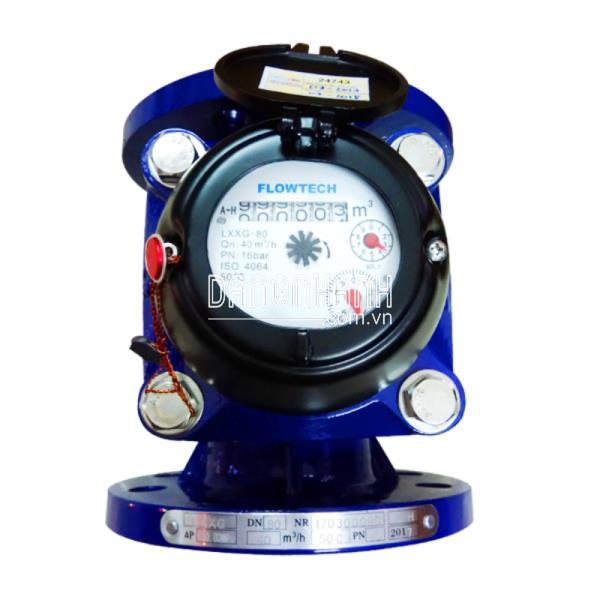 Đồng hồ nước thải Flowtech Dn80