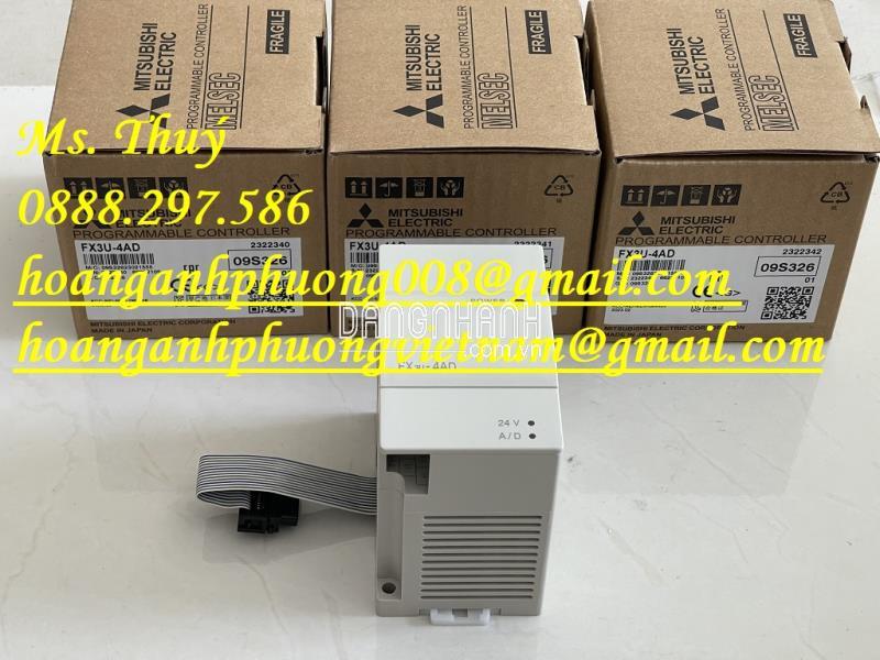 Module PLC FX3U-4AD - Thiết bị công nghiệp nhập khẩu