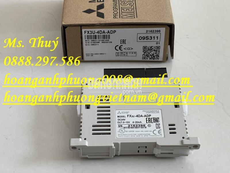 Module PLC Mitsubishi FX3U-4DA-ADP - Hàng nhập