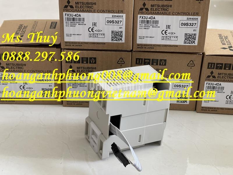 Mô đun ngõ ra Mitsubishi FX3U-4DA - Hoàng Anh Phương