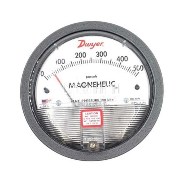 Đồng hồ đo chênh áp mặt 100, 0-750 Pascal, Model: DPMGS-(0-750)-PAS-L