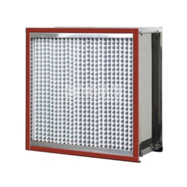 Lọc AAF, Lọc Hepa chịu nhiệt H13 khung inox 304 610x610x292mm