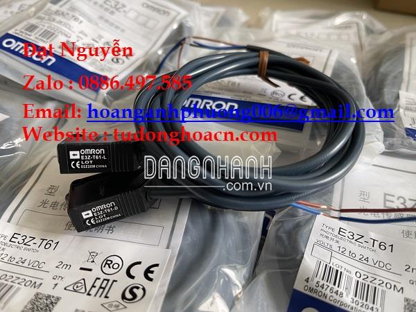 E3Z-T61 bộ cảm biến quang dài 2M chính hãng Omron