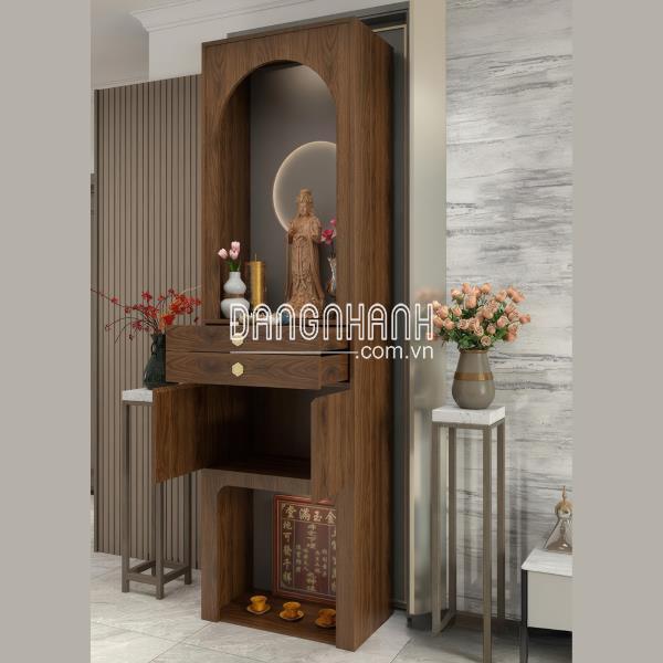 Tủ Thờ MDF Phủ Melamine Khung Cao Sang Trọng Hiện Đại