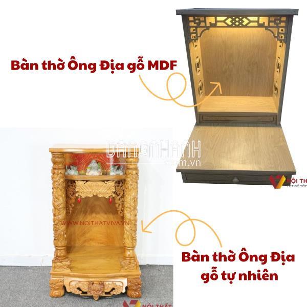 4 Điều Thú Vị Về Bàn Thờ Ông Địa Gỗ MDF Đang Được Yêu Thích Hiện Nay