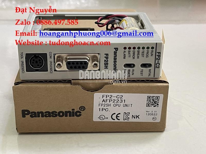  FP2-C2 bộ điều khiển PLC chính hãng Panasonic mới