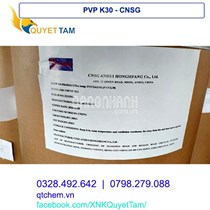 PVP K30 (Povidone K30 - POLYVINYLPYRROLIDONE)