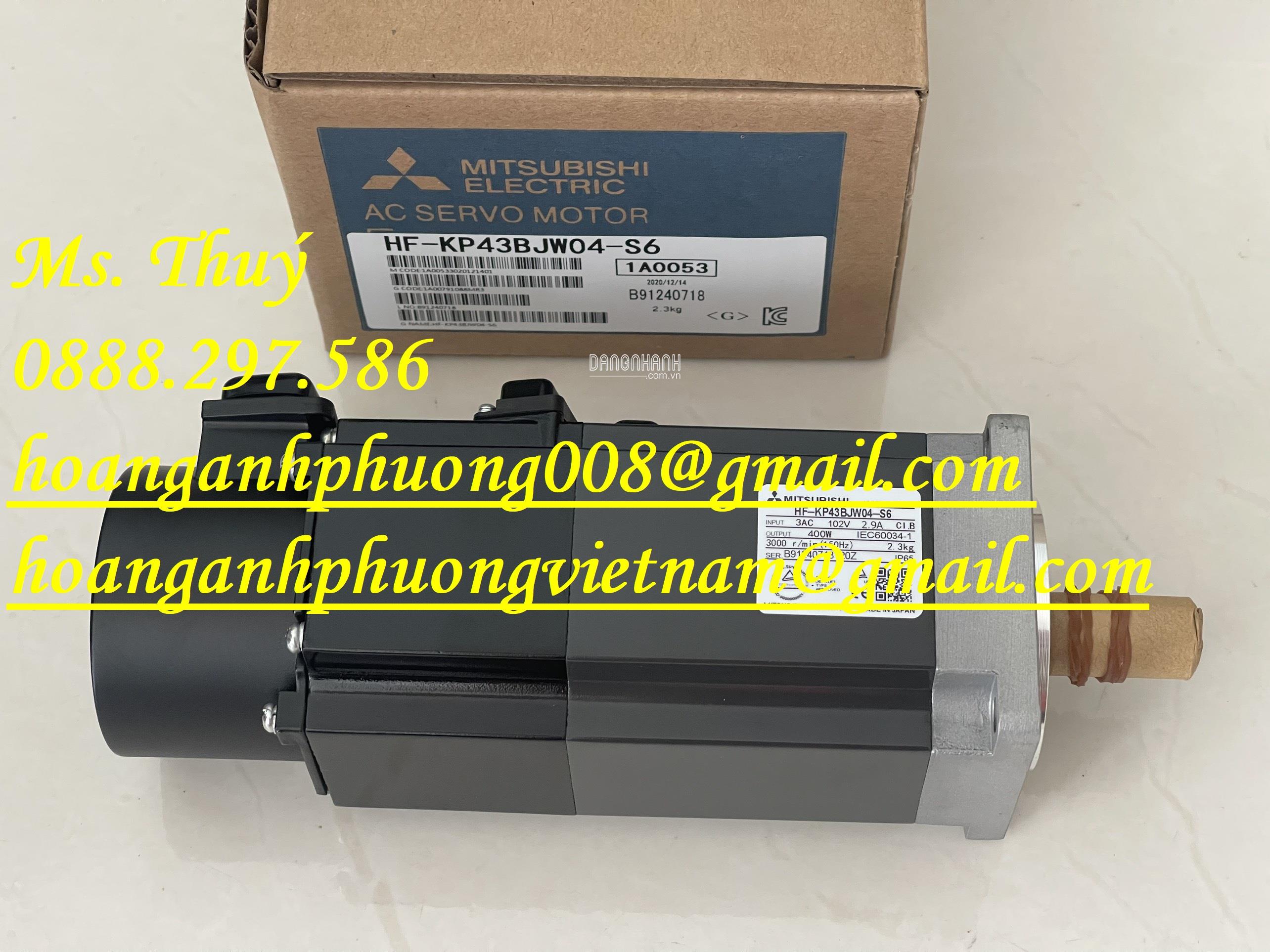  HF-KP43BJW04-S6 Mitsubishi 400W - Chuyên động cơ chính hãng