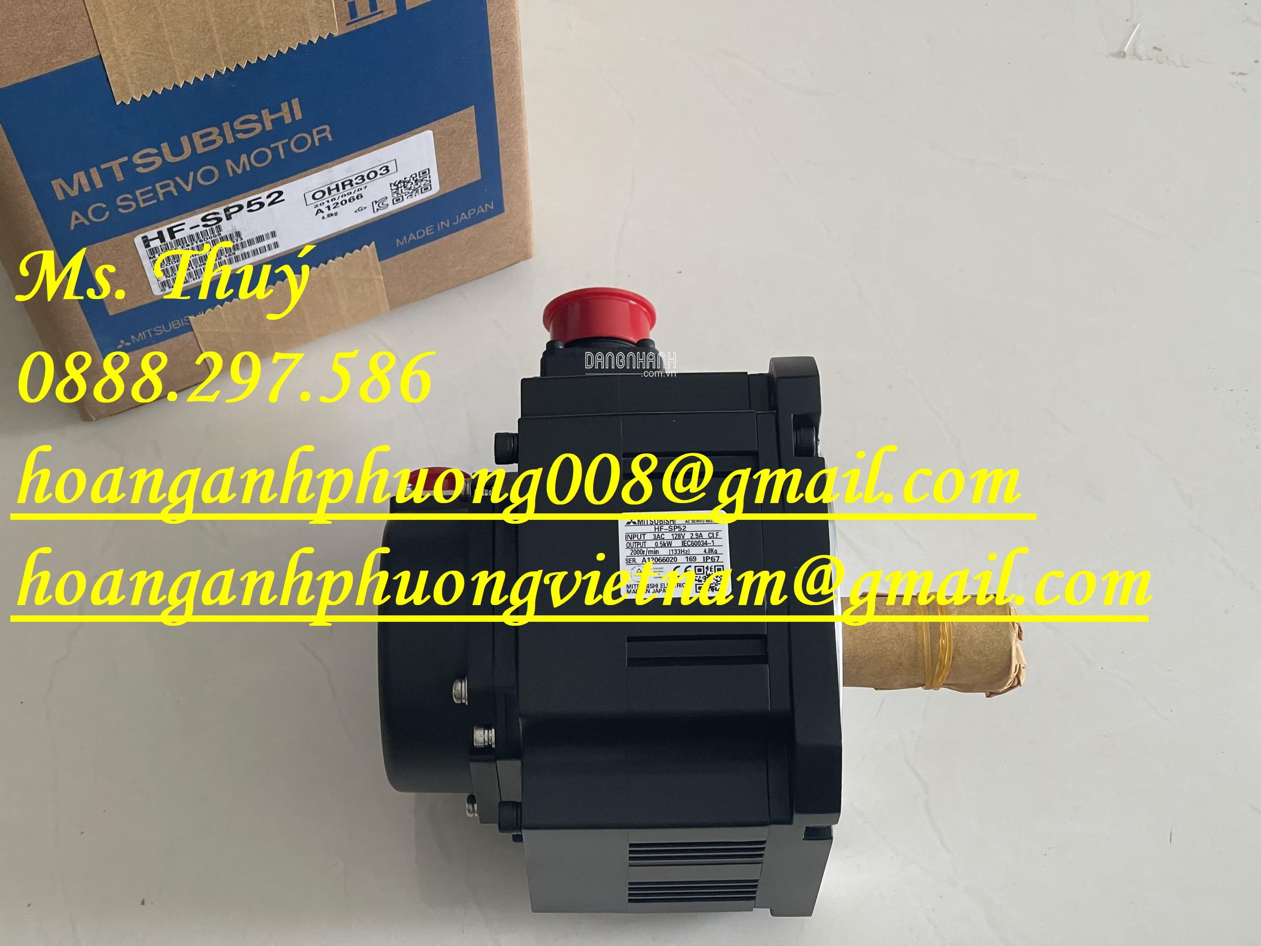 Hàng mới 100% - Động cơ Servo Mitsubishi HF-SP52