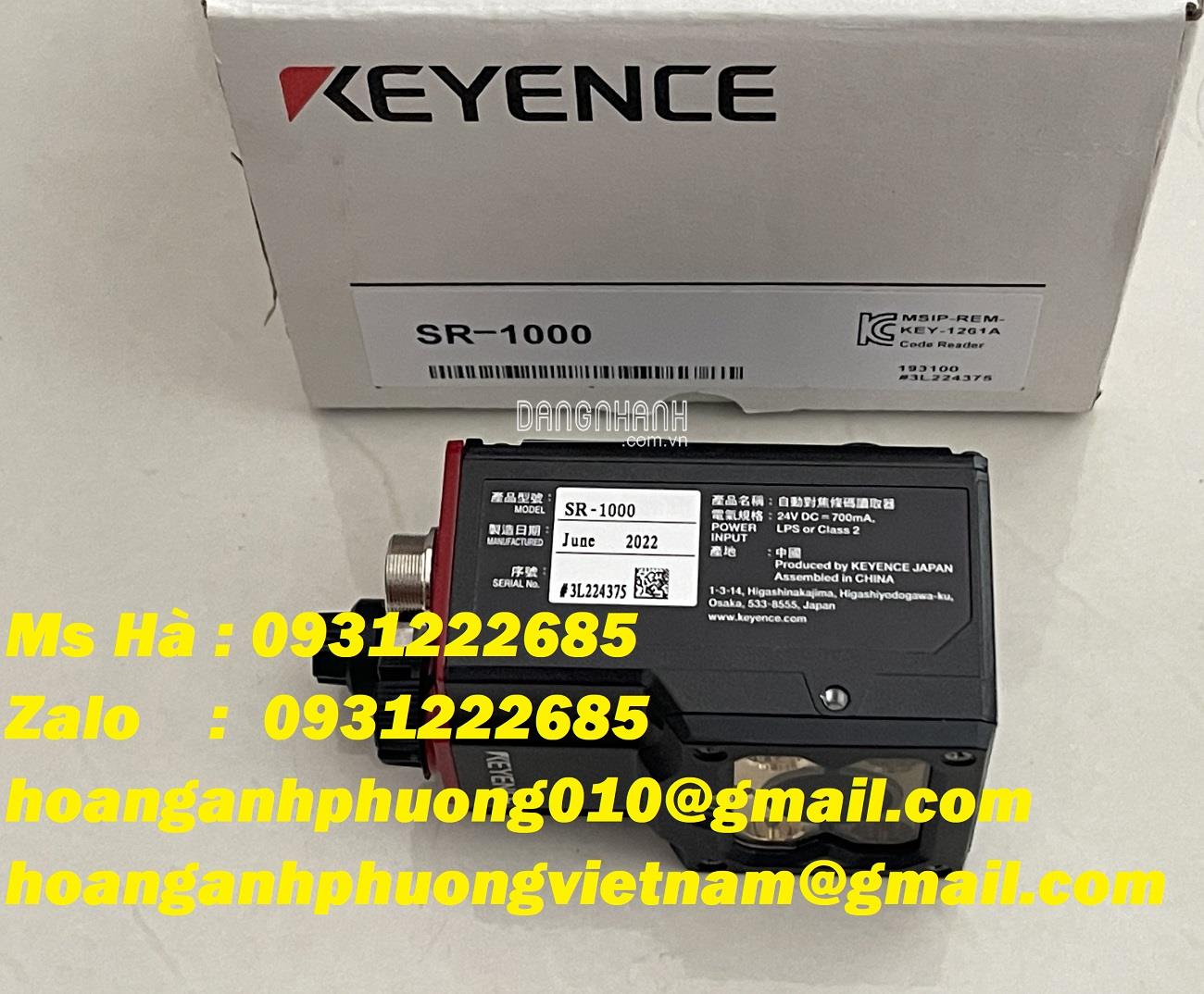 SR-1000 | Bộ đọc mã vạch chính xác cao dòng Keyence 