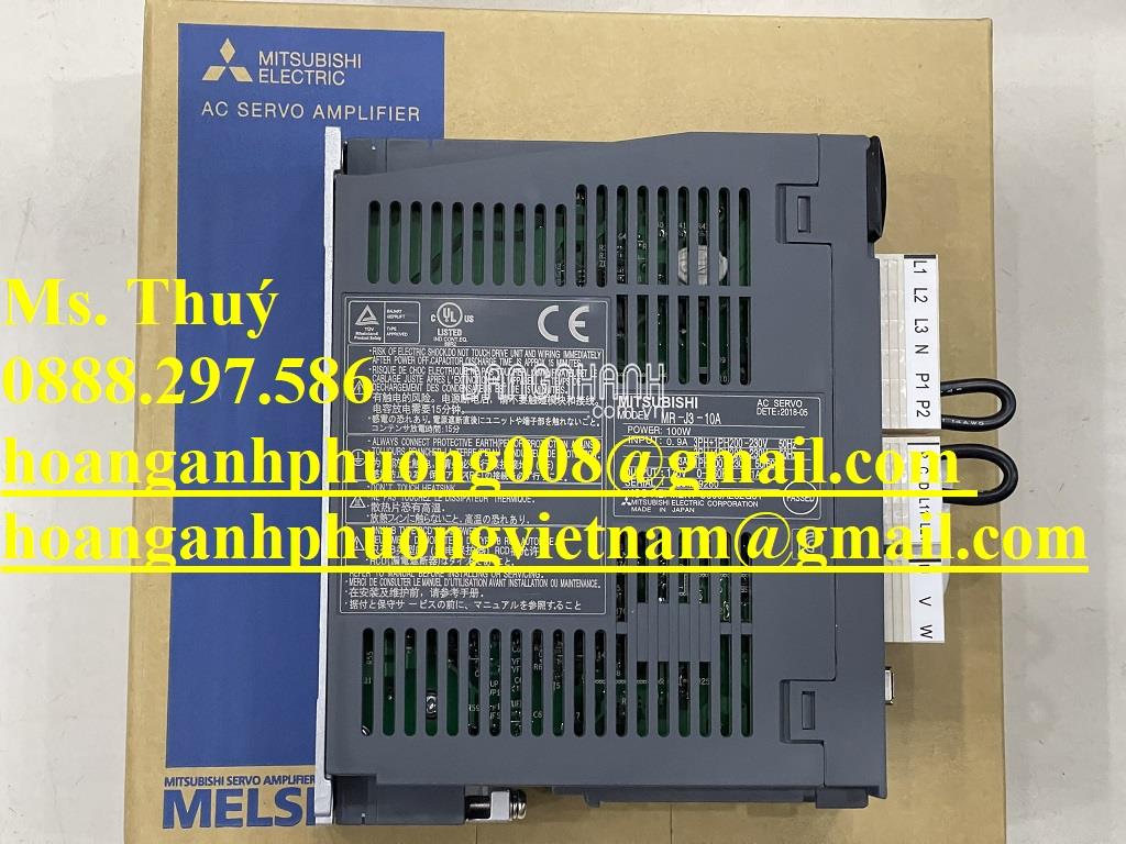 Servo Driver Mitsubishi MR-J3-10A - Thiết bị công nghiệp giá tốt