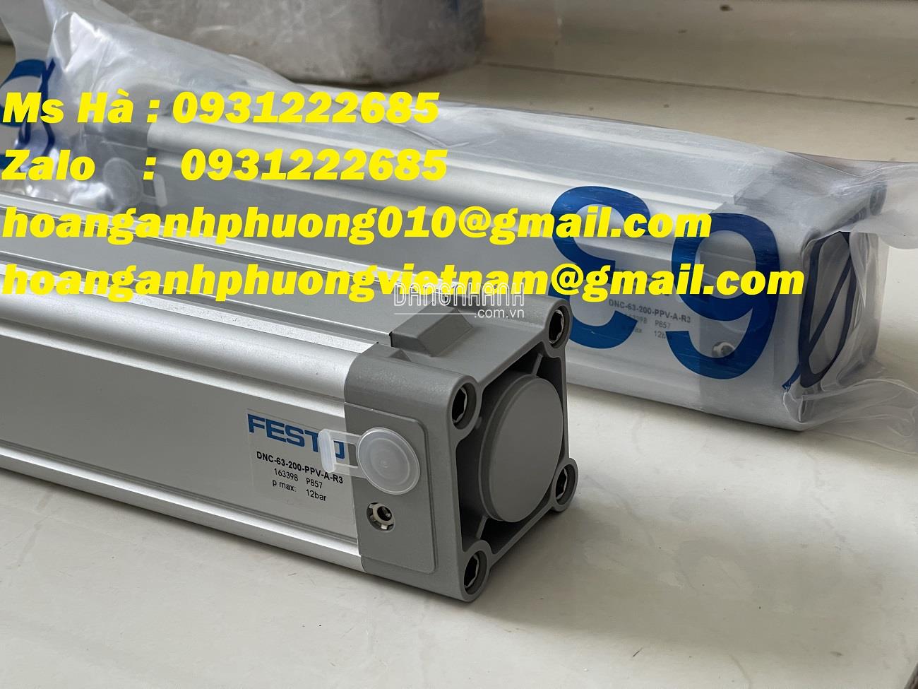 Bình Dương - Xy lanh khí nén Festo DNC-63-200-PPV-A-R3 