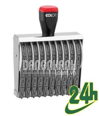 Dấu số 10 số cao 18mm colop 18010 kích thước 18x112mm