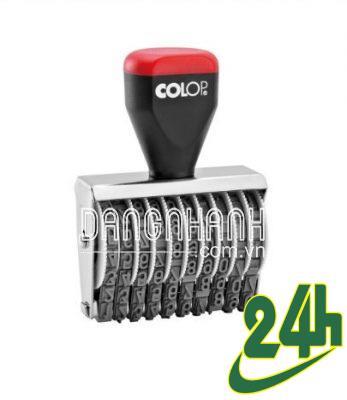 Dấu số 10 số cao 5mm Colop 05010 kích thước 5x44mm