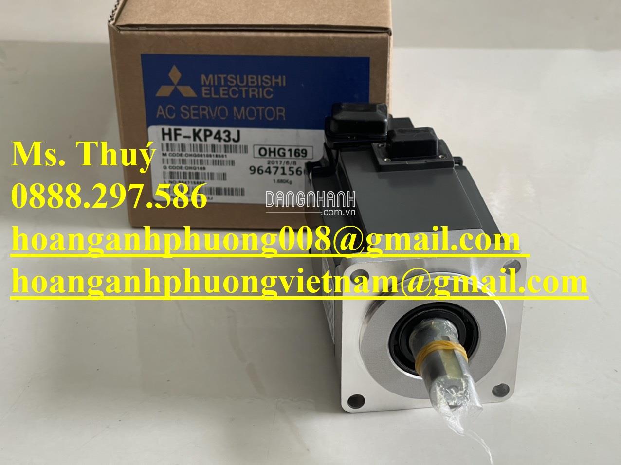 Servo Motor HF-KP43J Mitsubishi - Hàng Nhật mới 100%