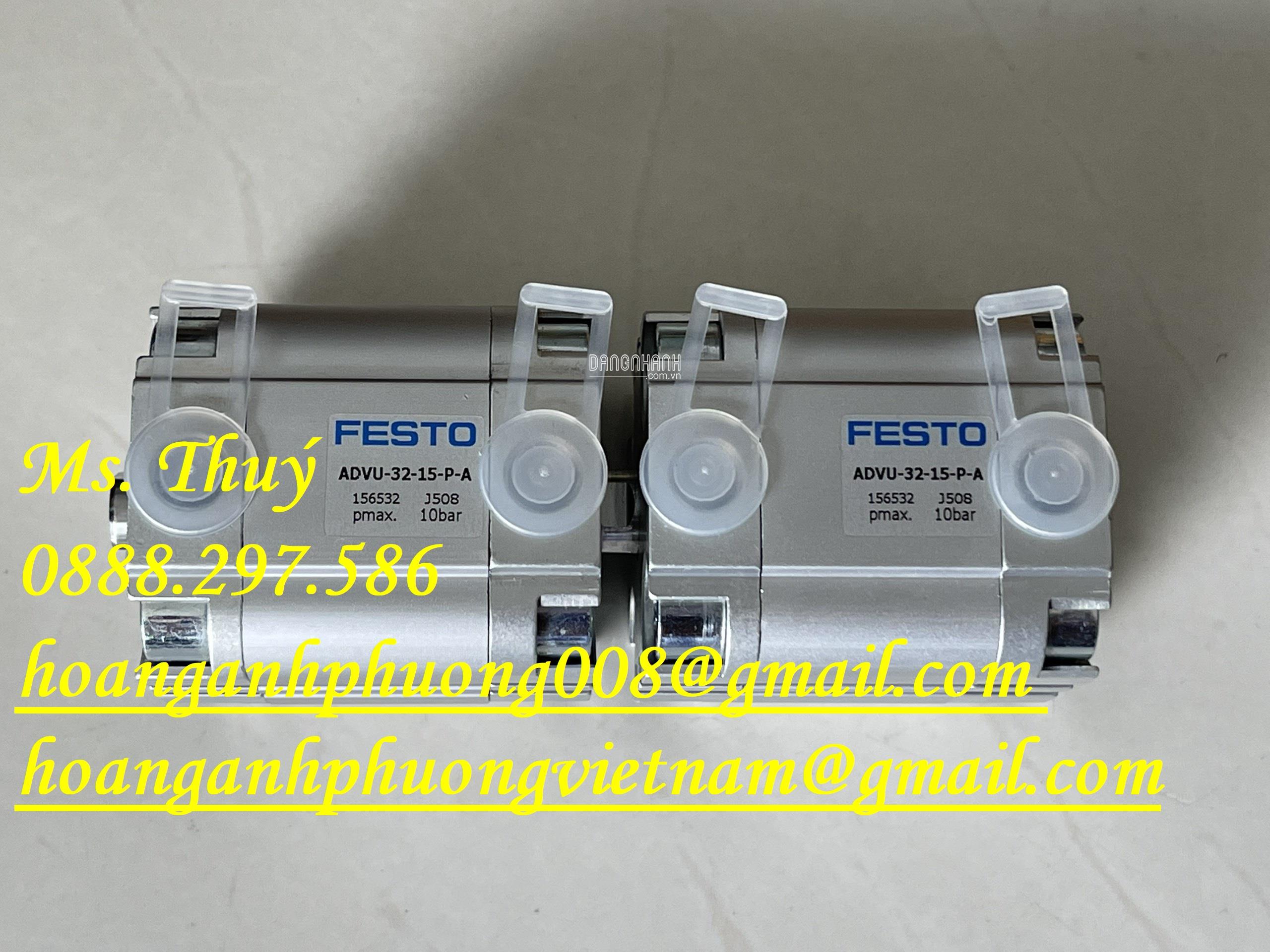 Xi lanh ADVU-32-15-P-A  - Festo - Cty Hoàng Anh Phương