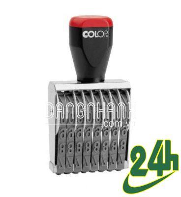 Dấu số 8 số cao 9mm colop 09008 kích thước 9x52mm