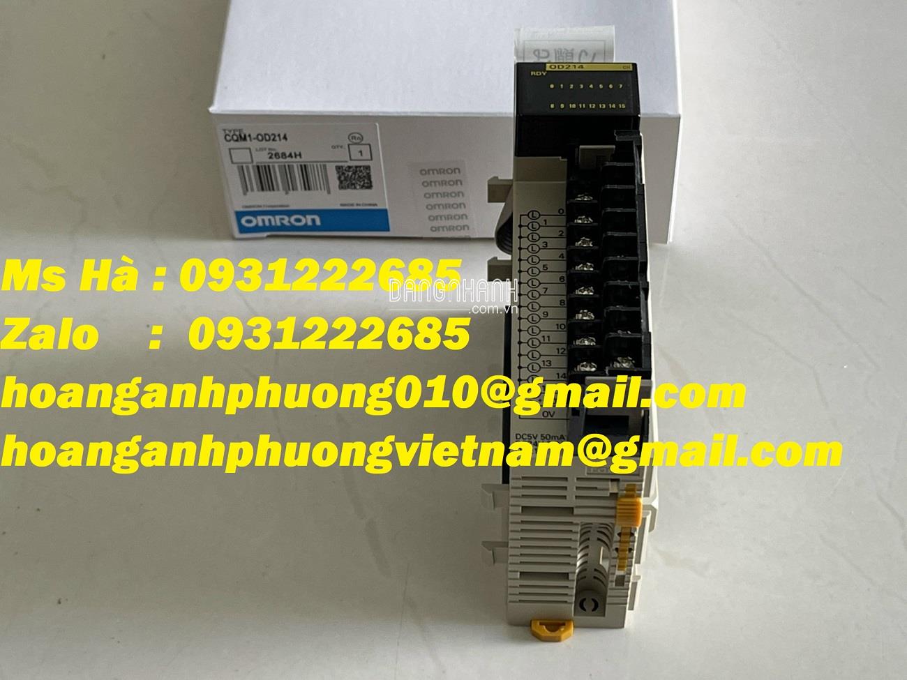 Vật tư công nghiệp | PLC Omron CQM1 series | CQM1-OD214 