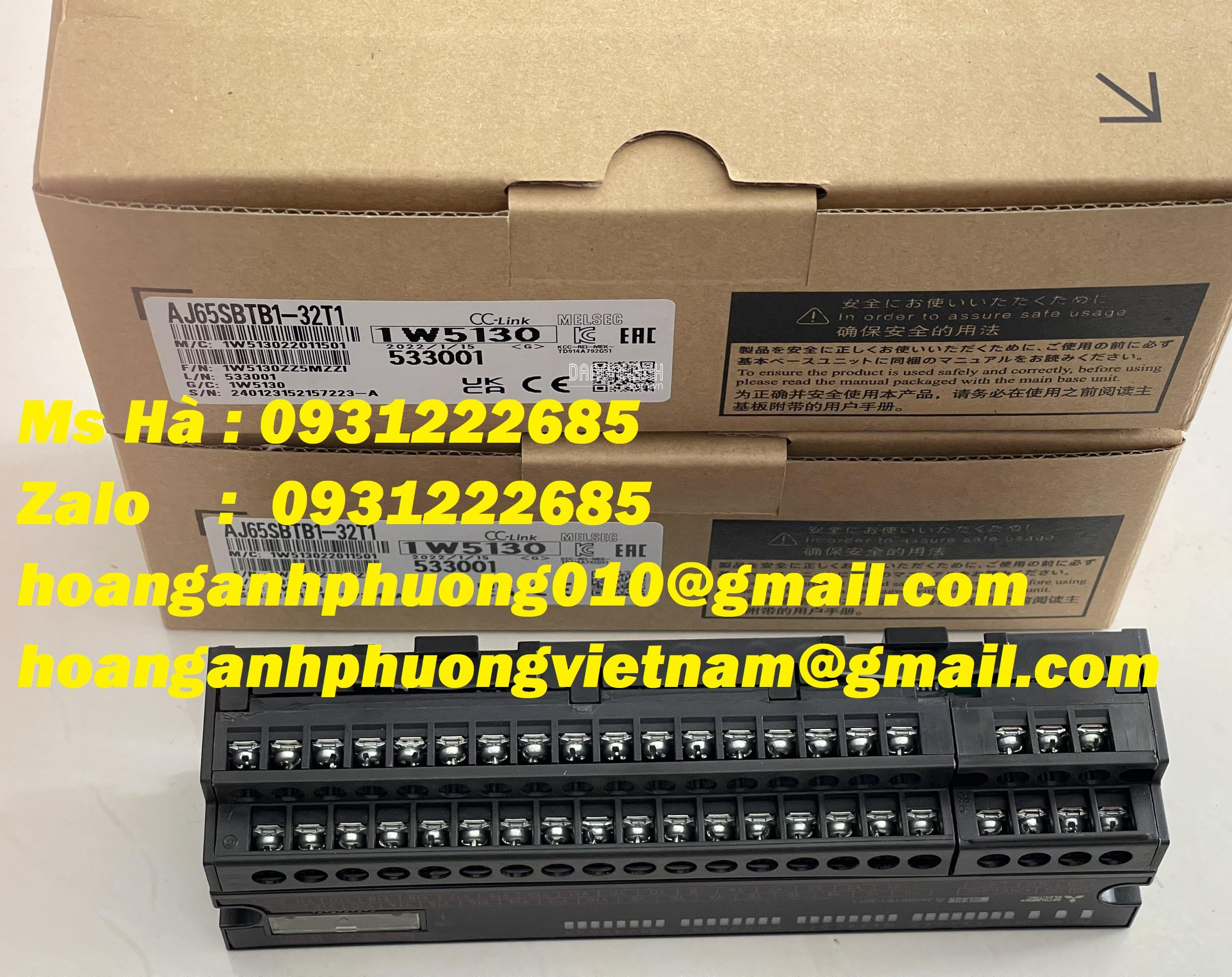 CC-link ngõ ra AJ65SBTB1-32T1 mitsubishi chính hiệu 