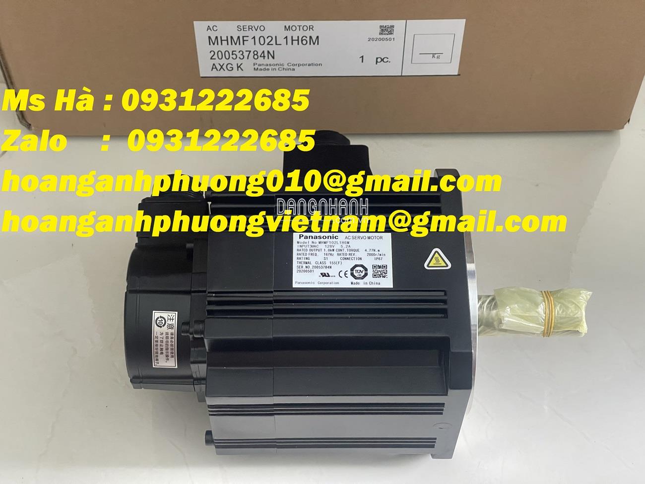 Panasonic MHMF102L1H6M dòng Ac servo - bảo hành đầy đủ