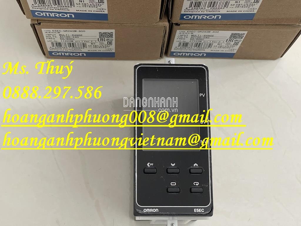 NEW 100% - Bộ điều khiển nhiệt độ Omron E5EC-QR2ASM-800