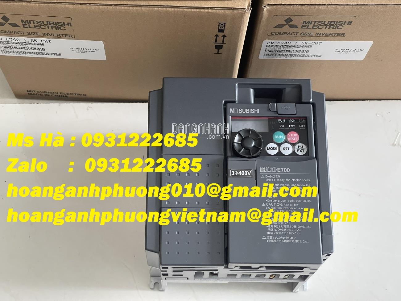 FR-E740-1.5K-CHT | Mitsubishi Inverter | bán biến tần chính hãng 