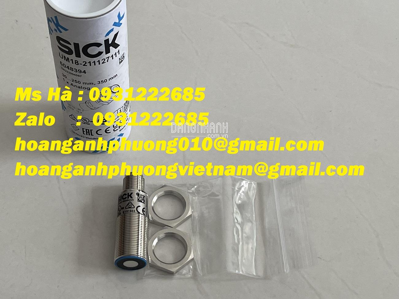 Chính hãng Sick - Cảm biến khoảng cách UM18-211127111