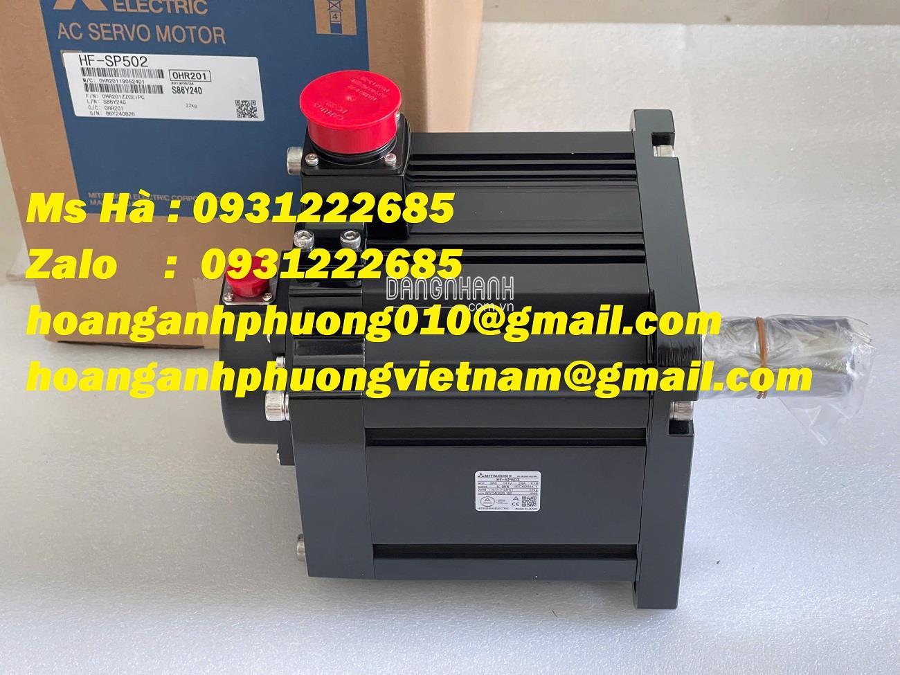 Động cơ 5kW giá tốt hàng nhập HF-SP502 mitsubishi 