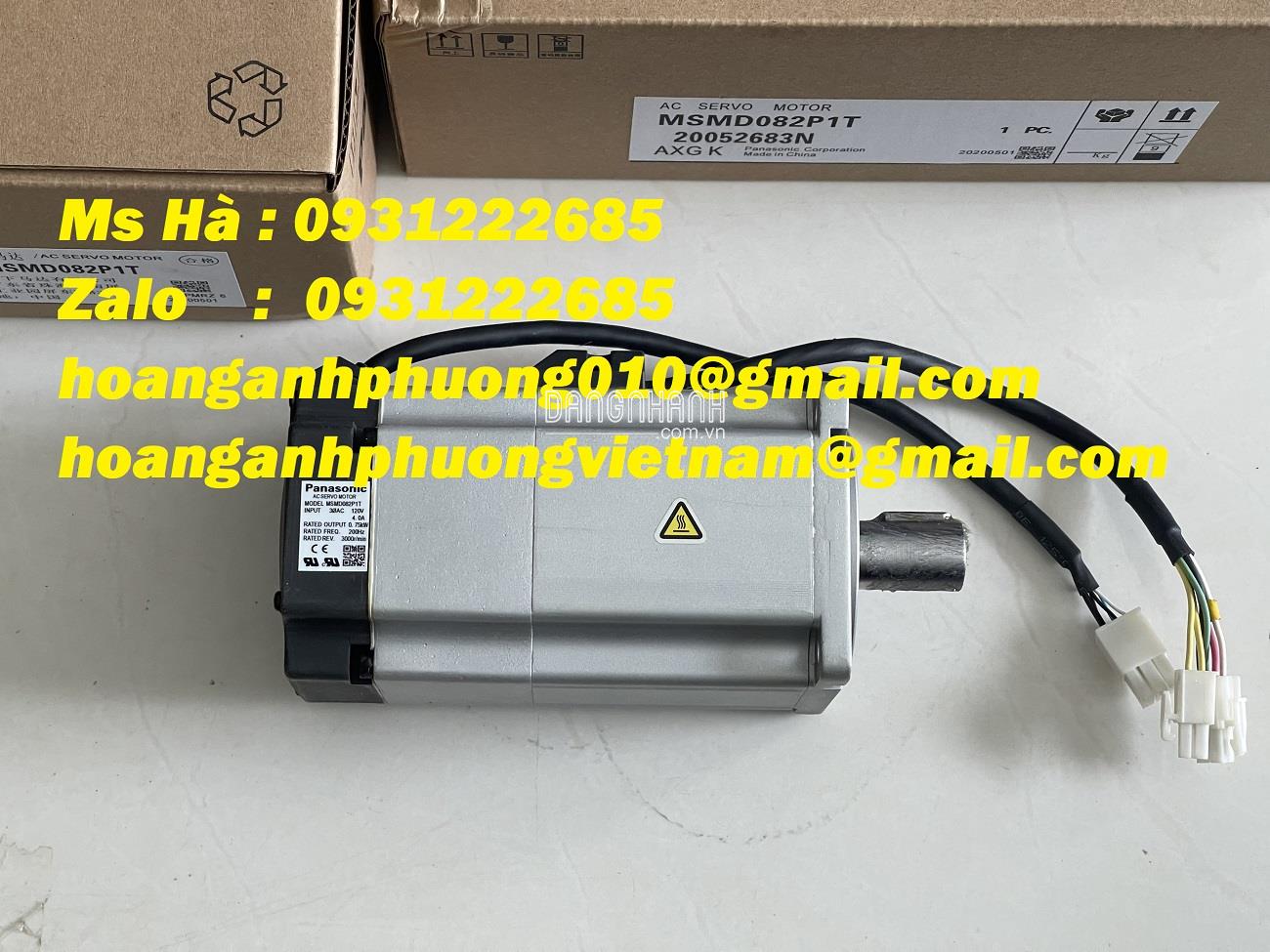 Hoàng Anh Phương | MSMD082P1T panasonic | động cơ servo 750W