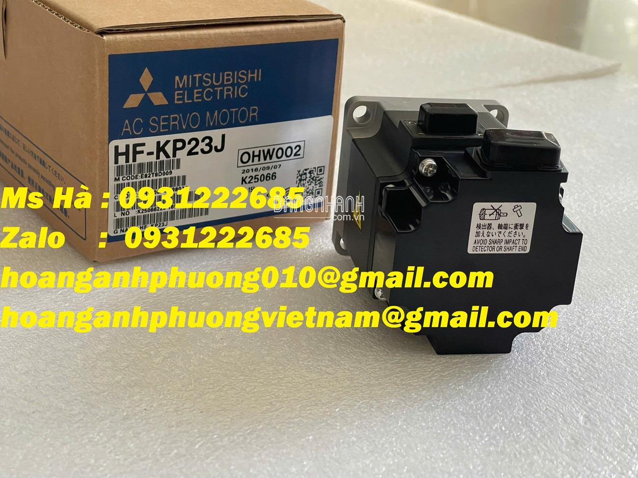 Mitsubishi - Japan servo motor HF-KP23J chính hãng 