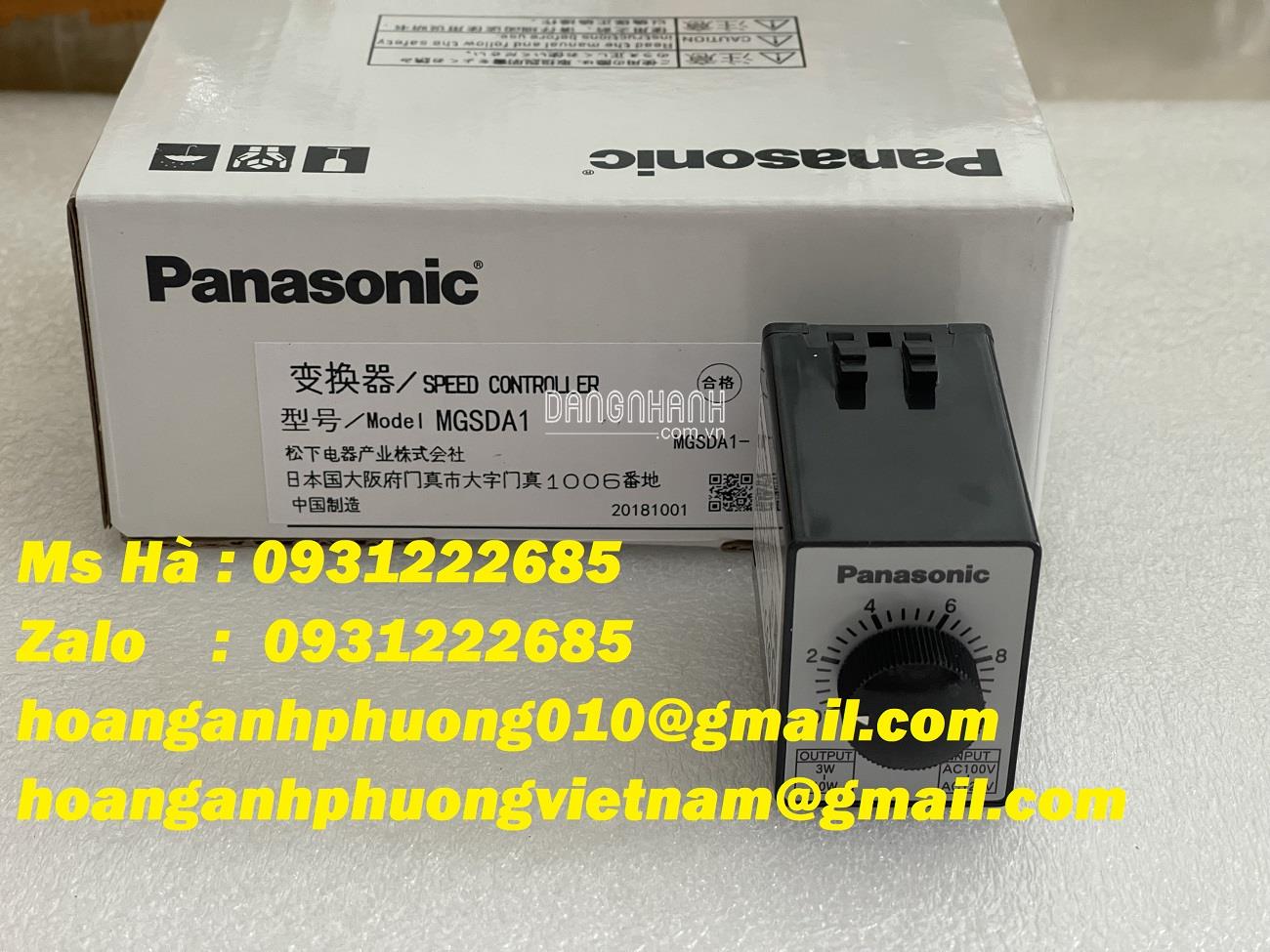 Bộ điều khiển tốc độ loại MGSD series MGSDA1 Panasonic 