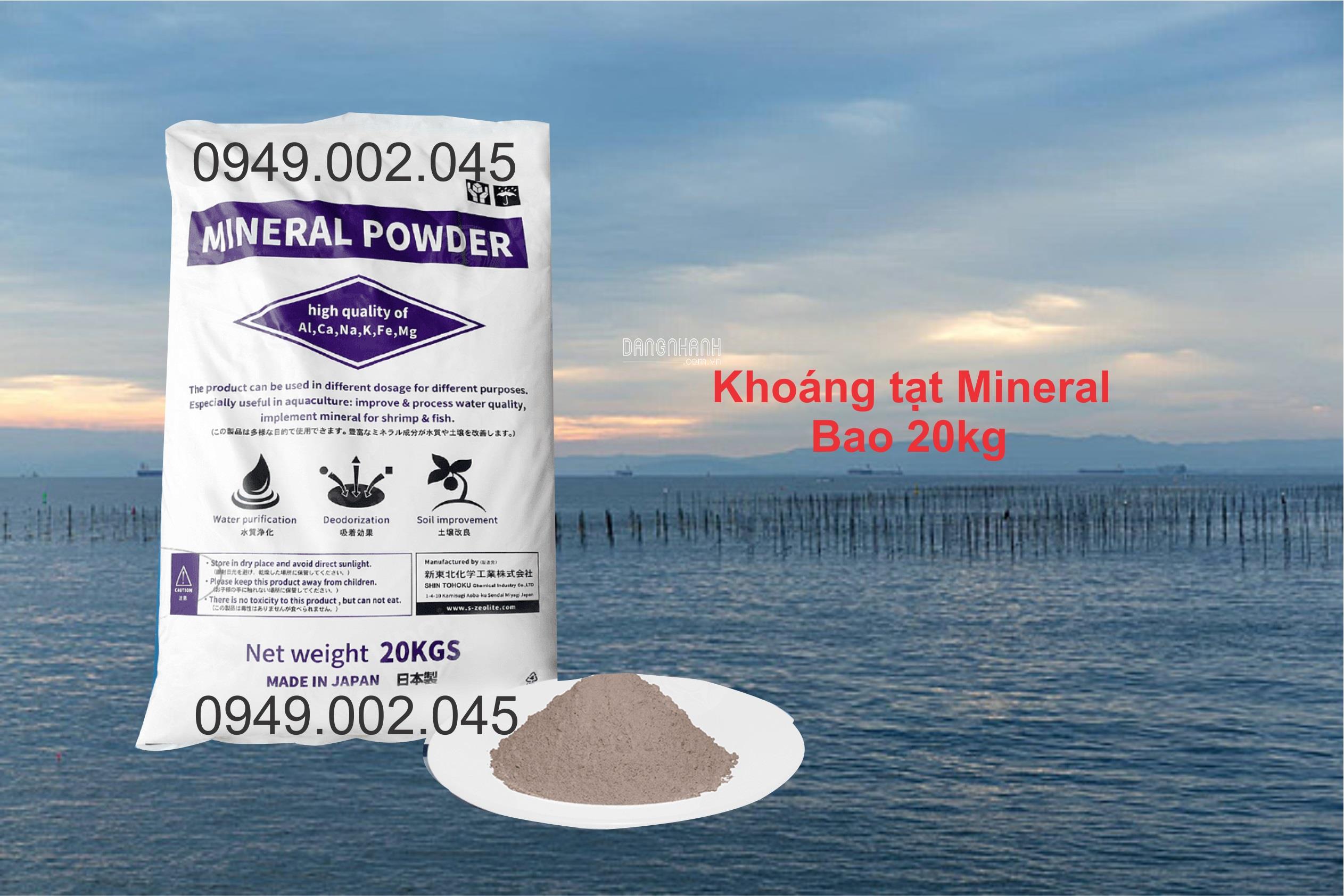 Mineral Powder - Khoáng tạt Nhật cho tôm cá