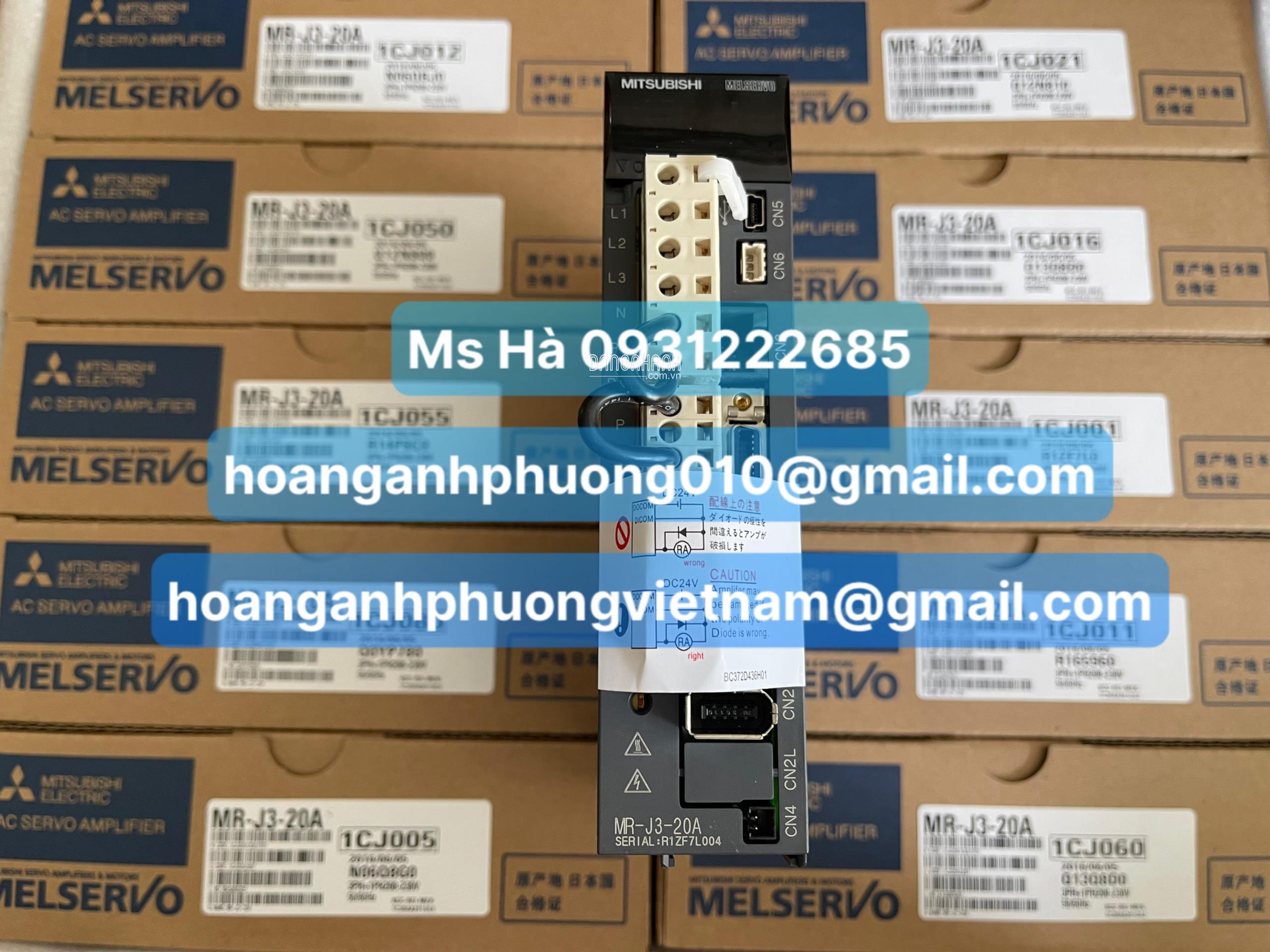 Driver 200W | MR-J3-20A | Hoàng Anh Phương bán chuyên mitsubishi