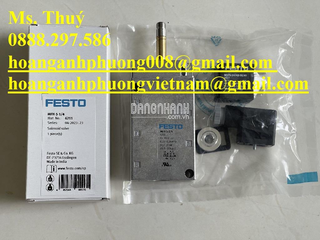 Solenoid valve MFH-5-1/4 - New 100% - Hoàng Anh Phương