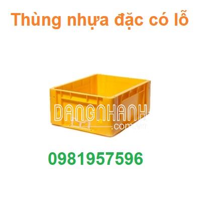 Thùng nhựa đặc, sóng bít công nghiệp, thùng nhựa đặc có lỗ, khay nhựa nguyên sinh