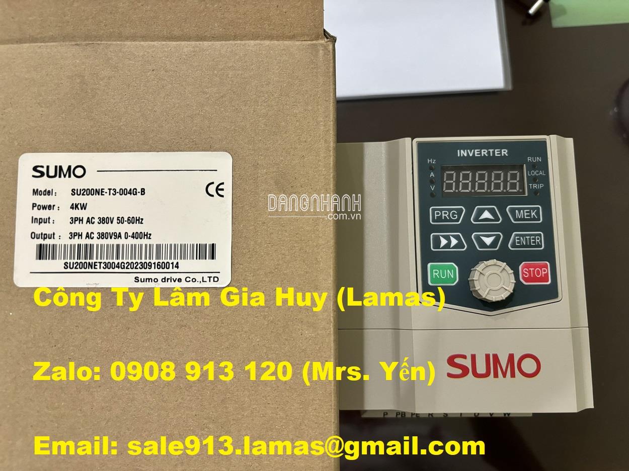 SU200NE-T3-004G-B Biến tần SUMO 4kW bảo hành 24 tháng