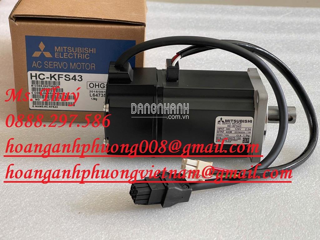 Bộ động cơ nhập khẩu - HC-KFS43 Mitsubishi - Hoàng Anh Phương