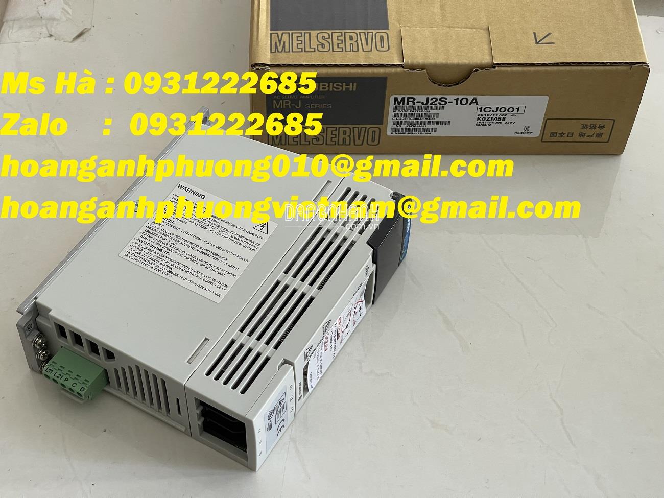 Nhận báo giá ưu đãi dòng driver mitsubishi MR-J2S-10A 