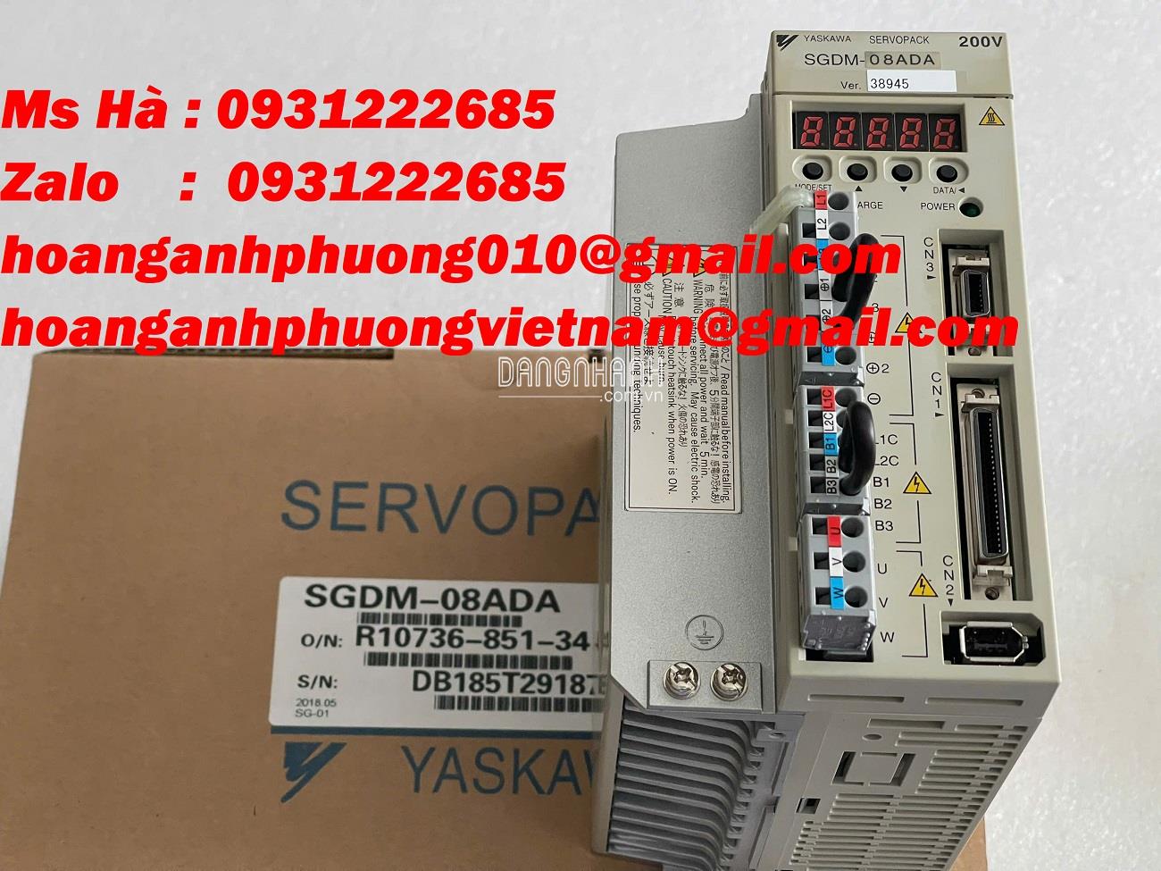 SGDM-08ADA Yaskawa - Servo driver chính hãng - hàng mới 