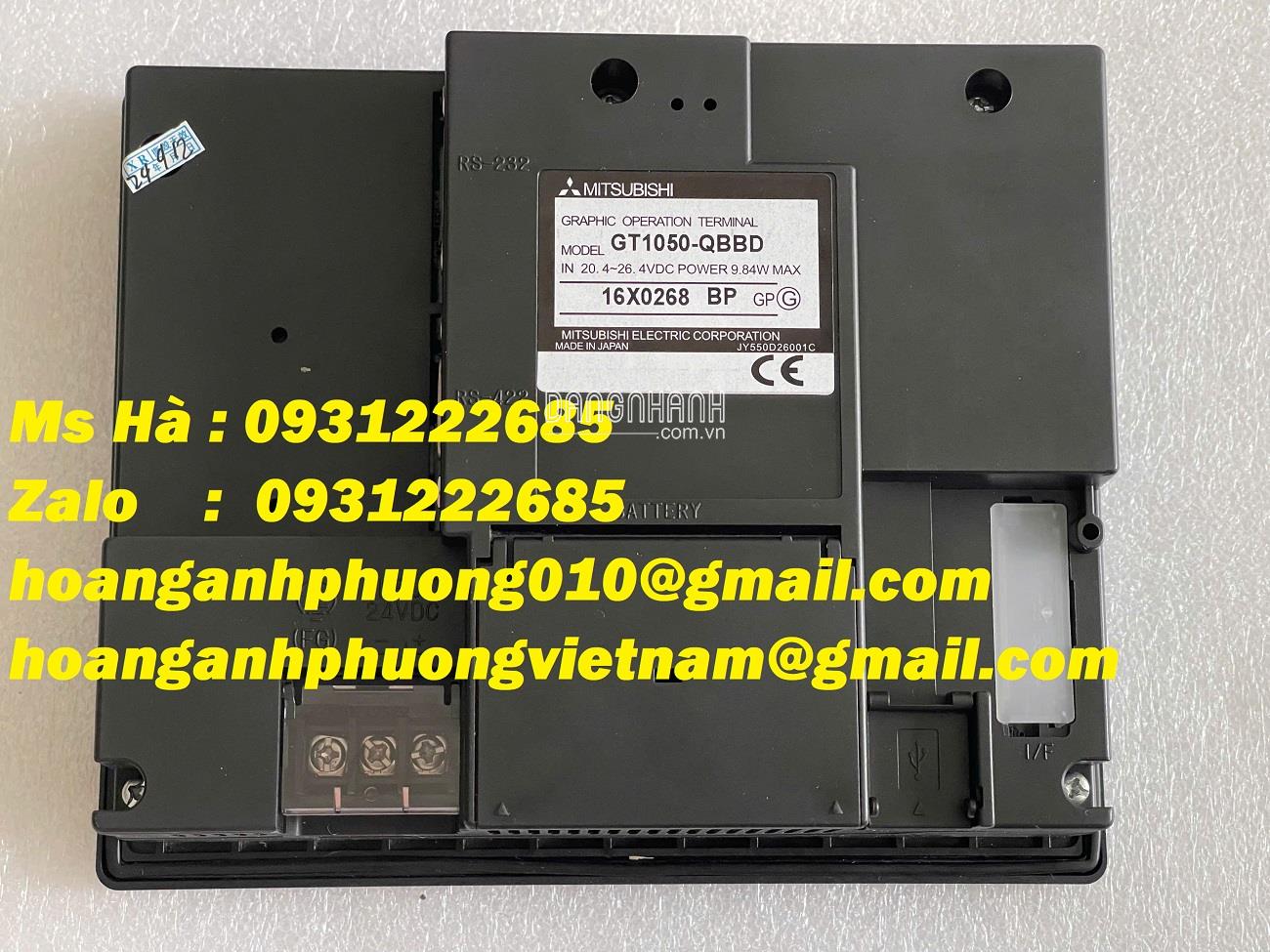 HAP - Cung cấp HMI GOT1000 sê ri GT1050-QBBD mitsubishi 