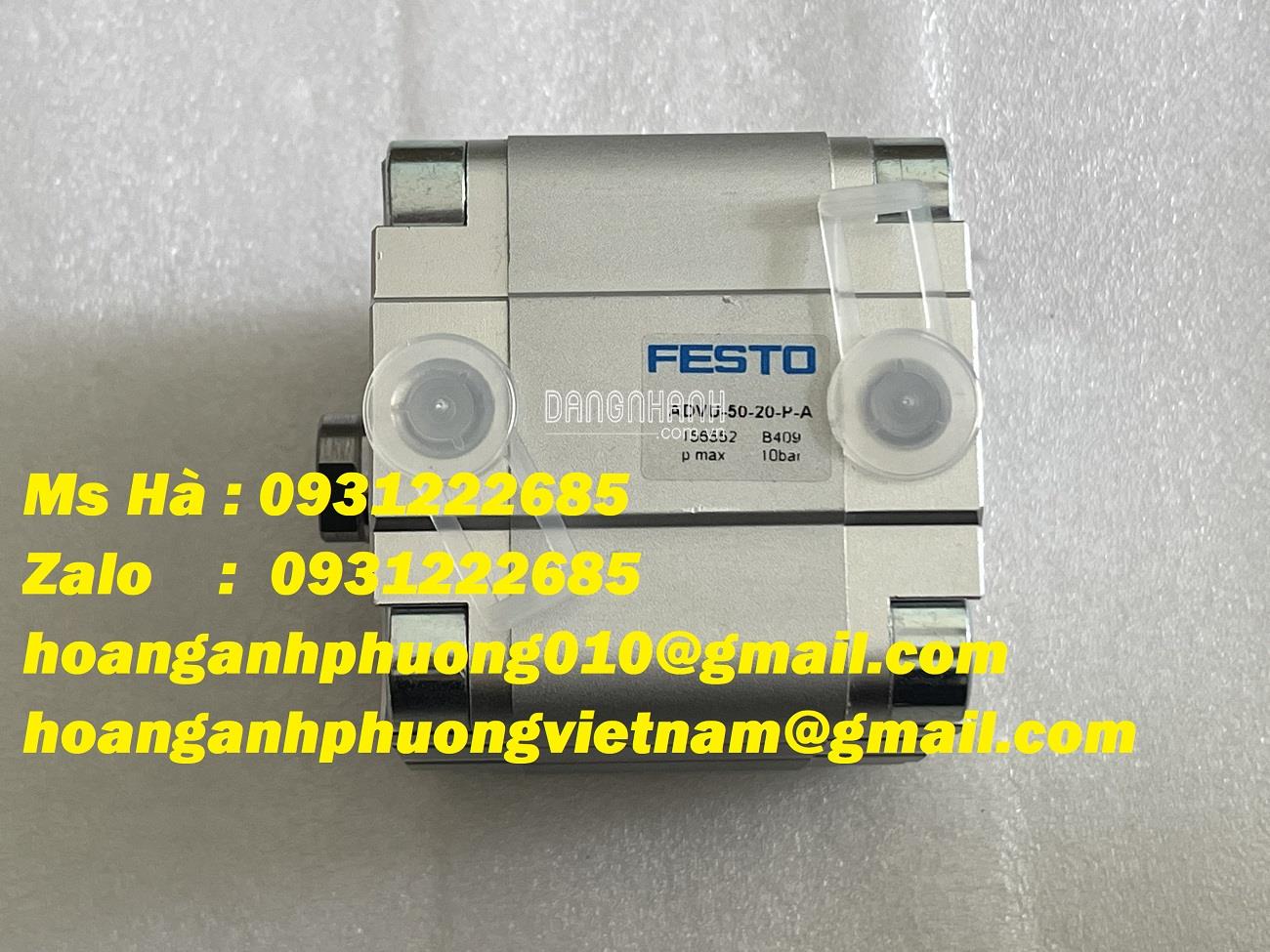 ADVU-50-20-P-A Festo - xi lanh chính hãng - xi lanh khí nén 