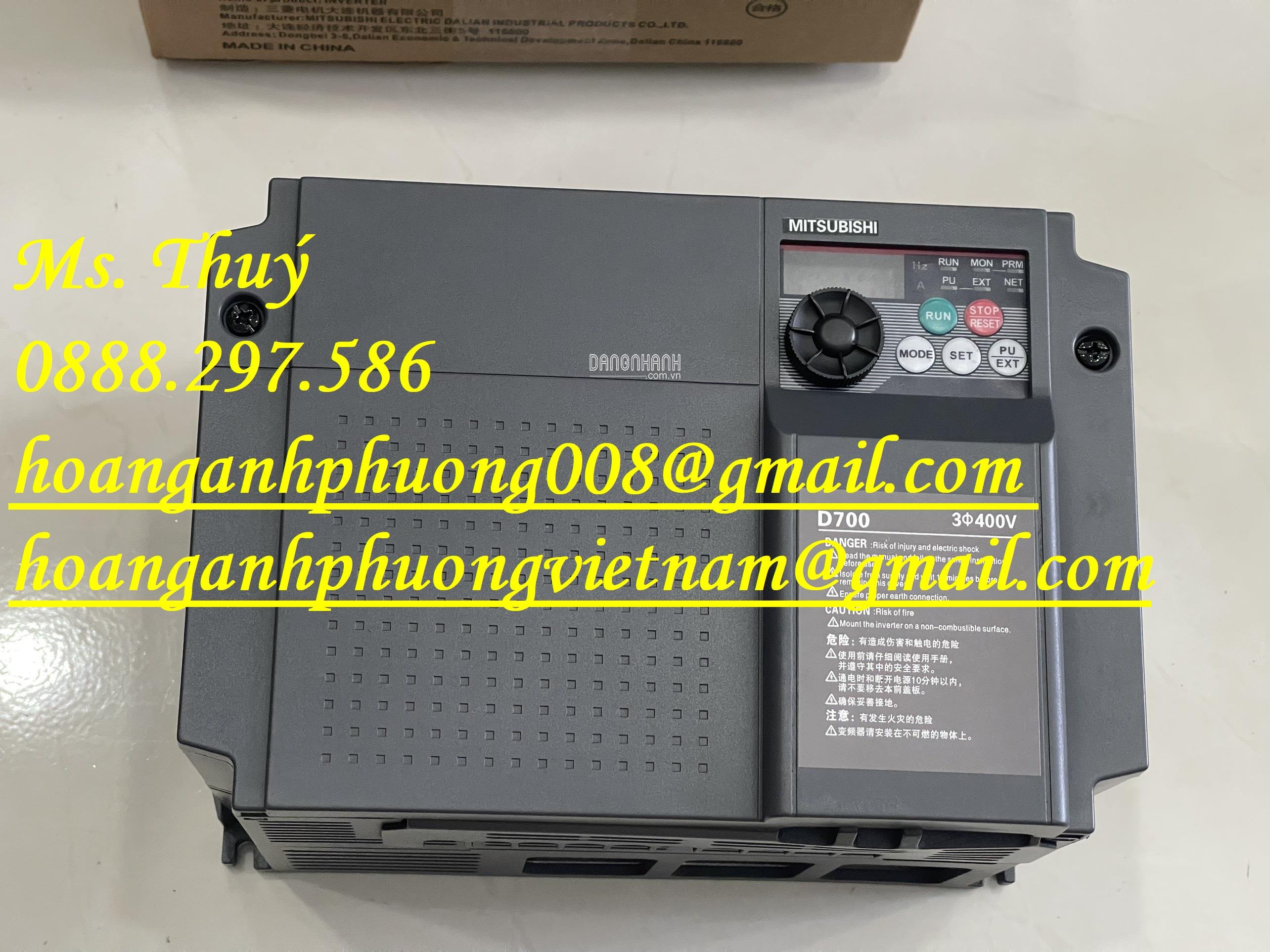 Mitsubishi FR-D740-5.5K-CHT - Biến tần 5.5 kW 3 Pha 380V