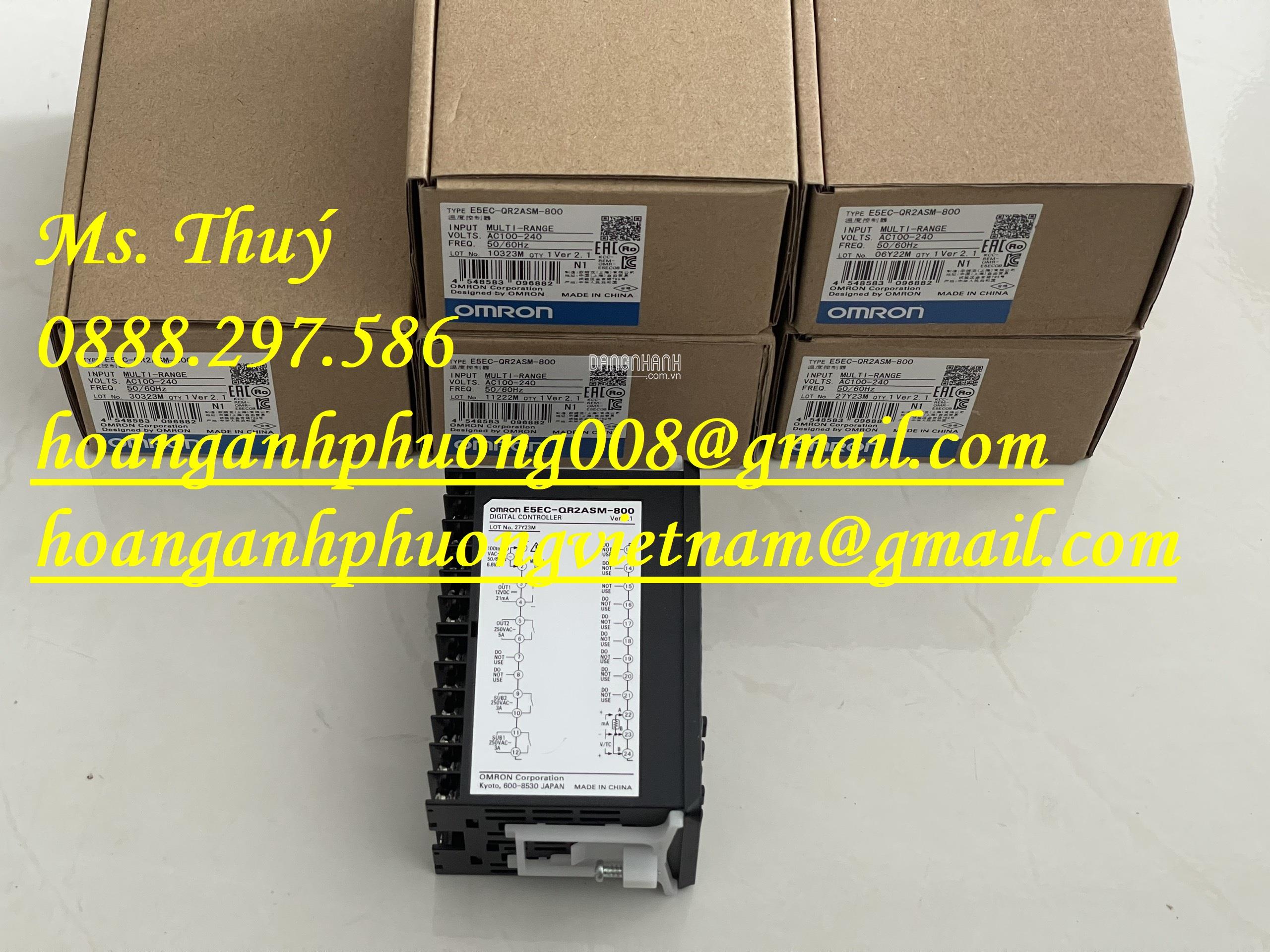 Điều khiển nhiệt độ Omron E5EC-QR2ASM-800 - Giá tốt nhất