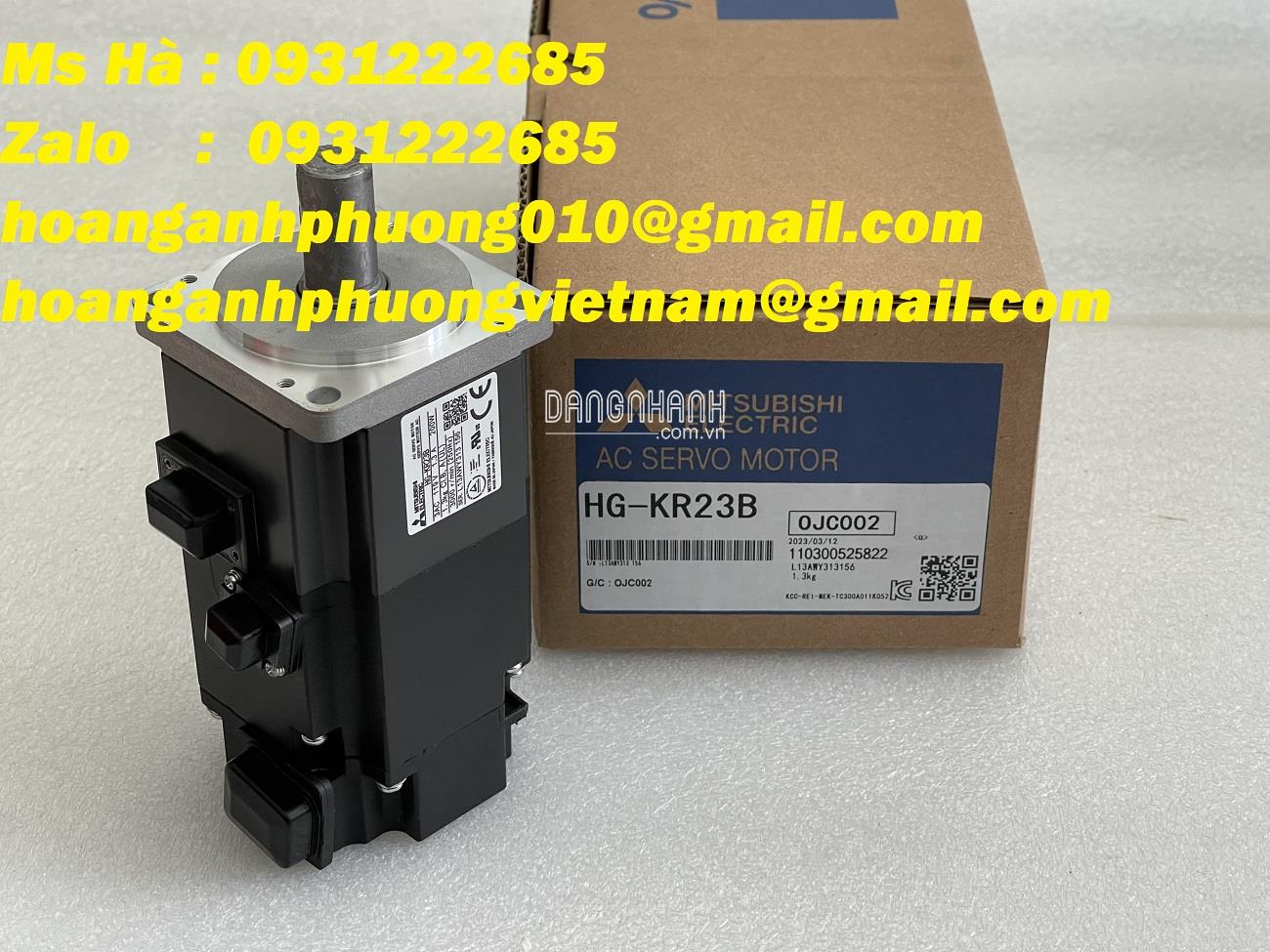 HG-KR23B motor mitsubishi - nhập trực tiếp - HG-KR series