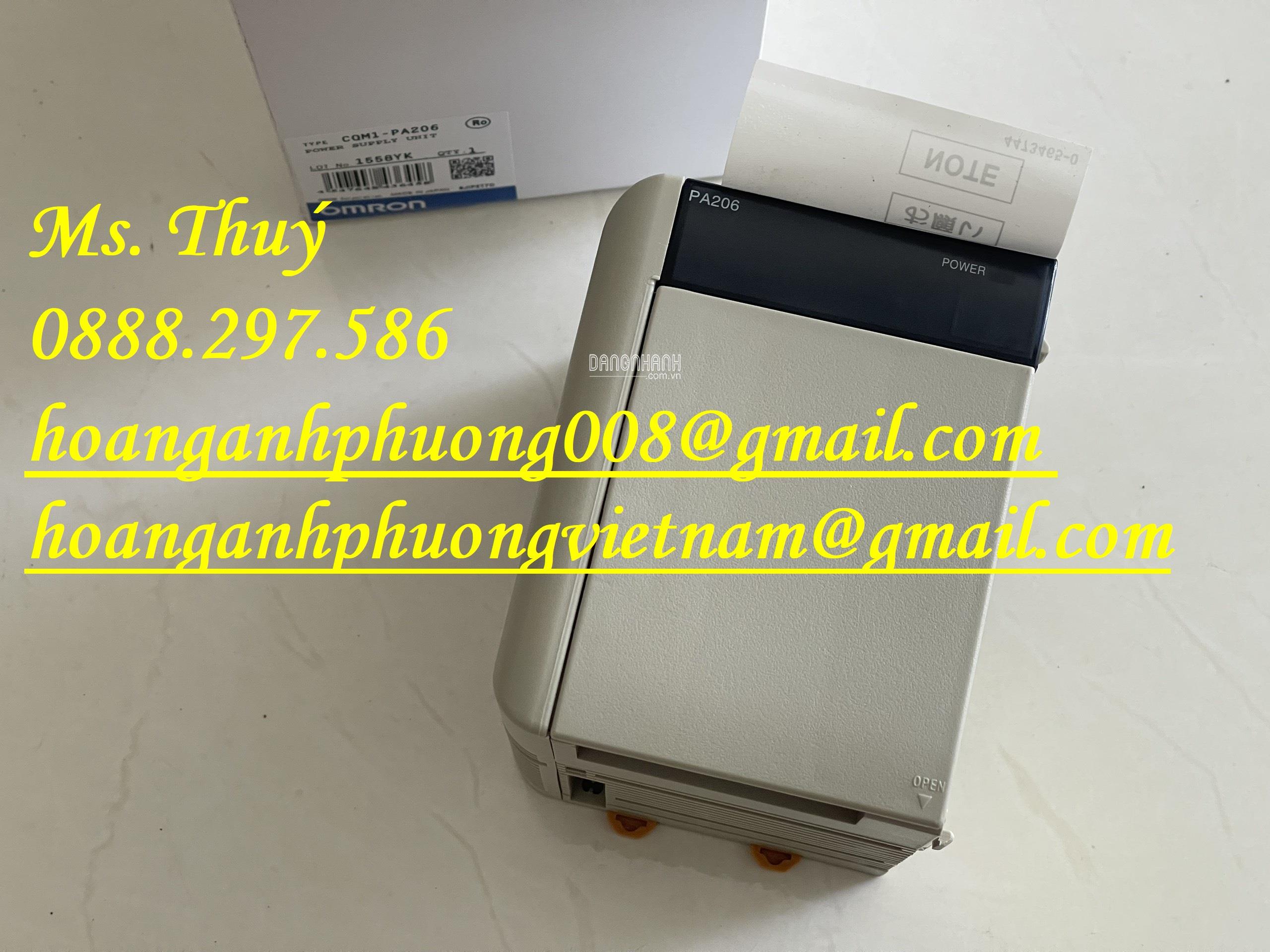 New PLC Omron CQM1-PA206 - Giao hàng toàn quốc