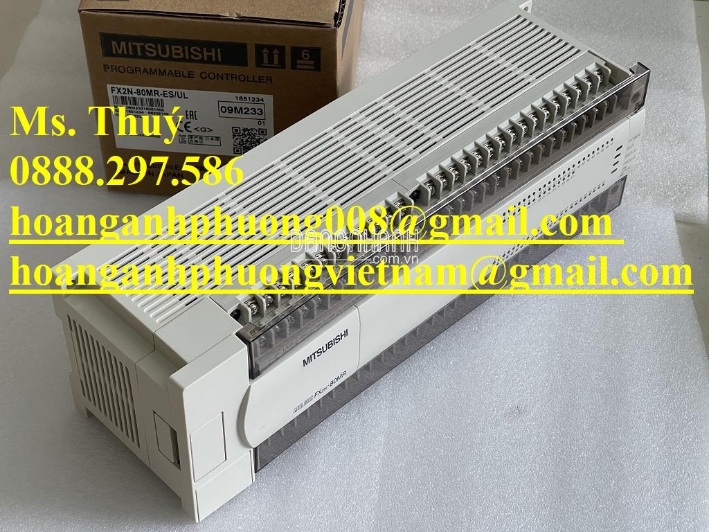 Bộ lập trình Mitsubishi FX2N-80MR-ES/UL - Hoàng Anh Phương