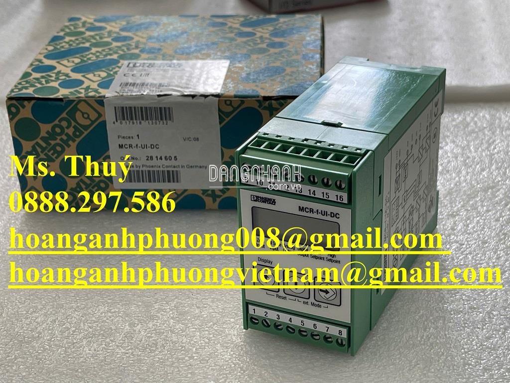 MCR-f-UI-DC Phoenix Contact - Bộ chuyển đổi giá tốt, chính hãng