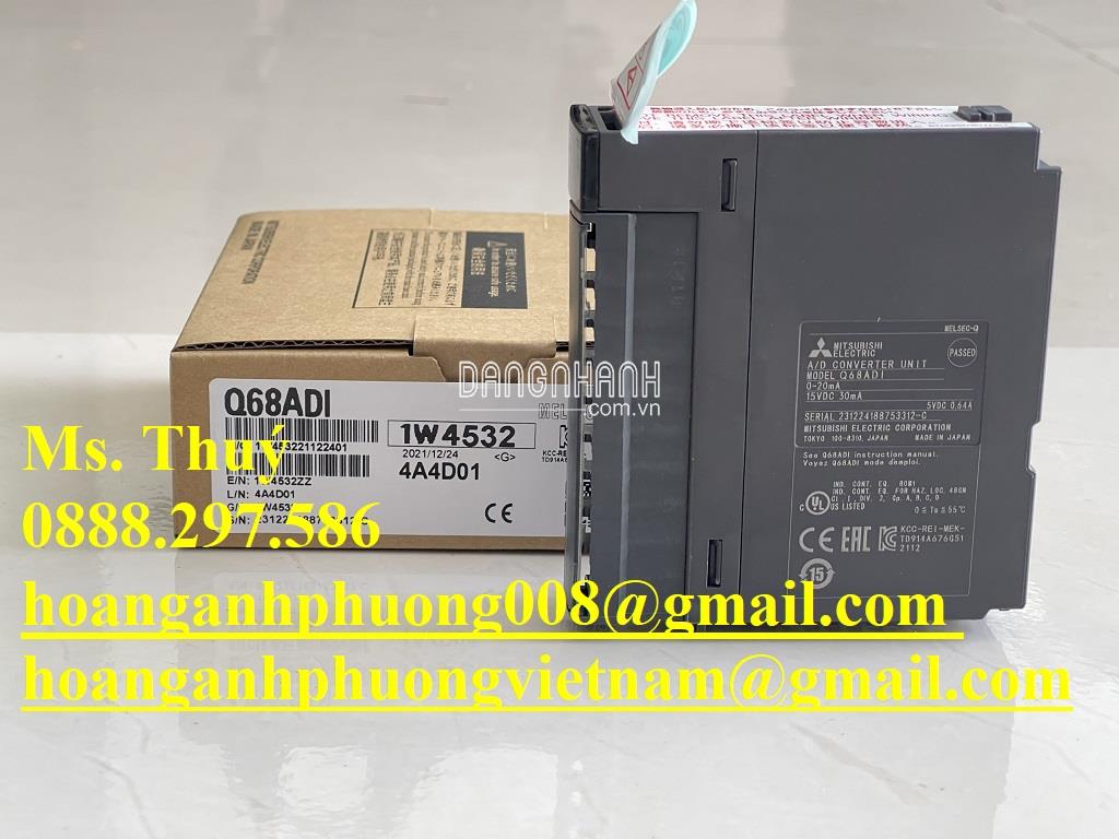 Module I/O Q68ADI - Hàng chuẩn Mitsubishi Japan