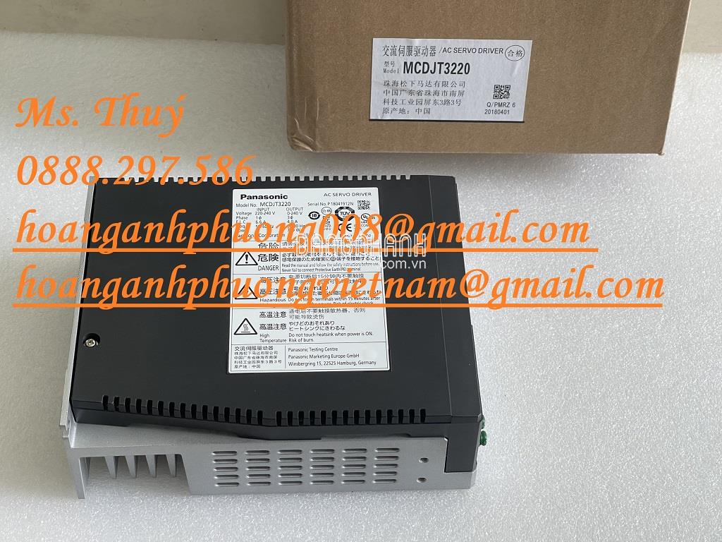 Servo Driver Panasonic MCDJT3220 - Nhập mới 100%